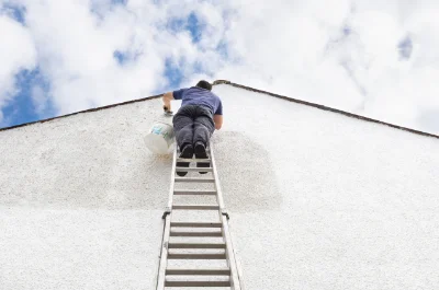 Peinture extérieure à Échalou — façades et ravalement